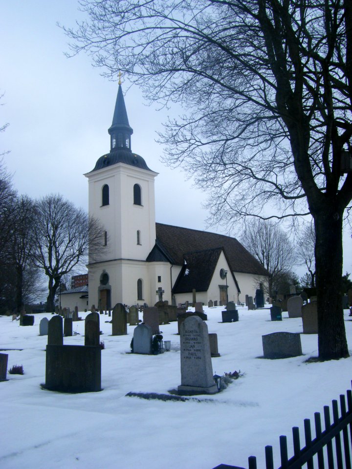 Huddinge kyrka februari 2009