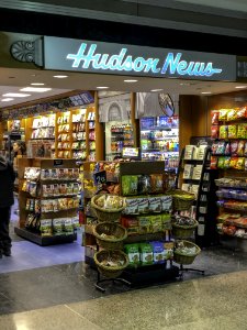 Hudson News Stand Newark Penn Station photo