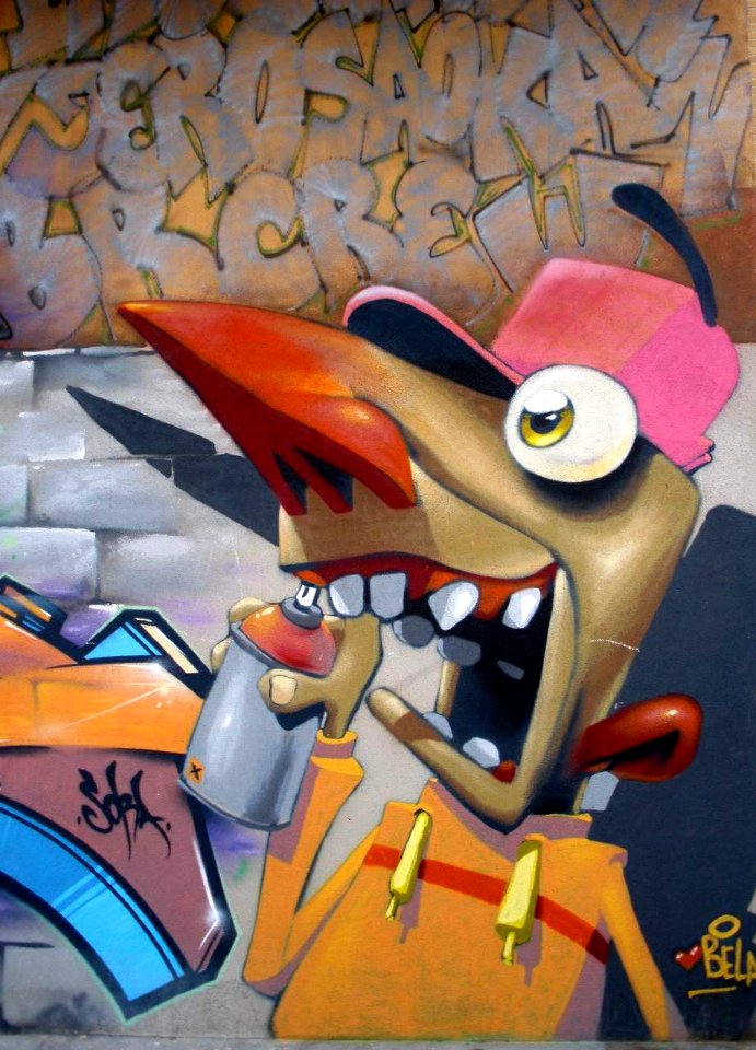 Huarte - graffiti 11
