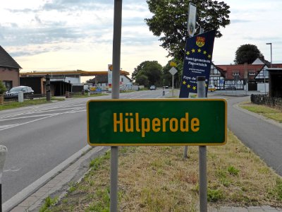 Huelperode Schild