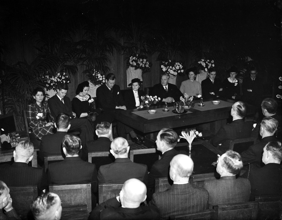 Huldiging Ir. W. Hupkes, Bestanddeelnr 901-9787