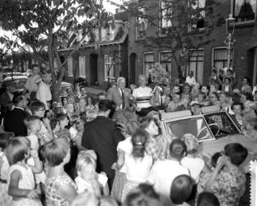 Huldiging van Wereldkampioen amateurs stayers Arie van Houwelingen in Sassenheim, Bestanddeelnr 910-6037