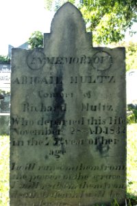 Hultz (Abigail), St. Clair Cemetery, 2015-10-05, 01