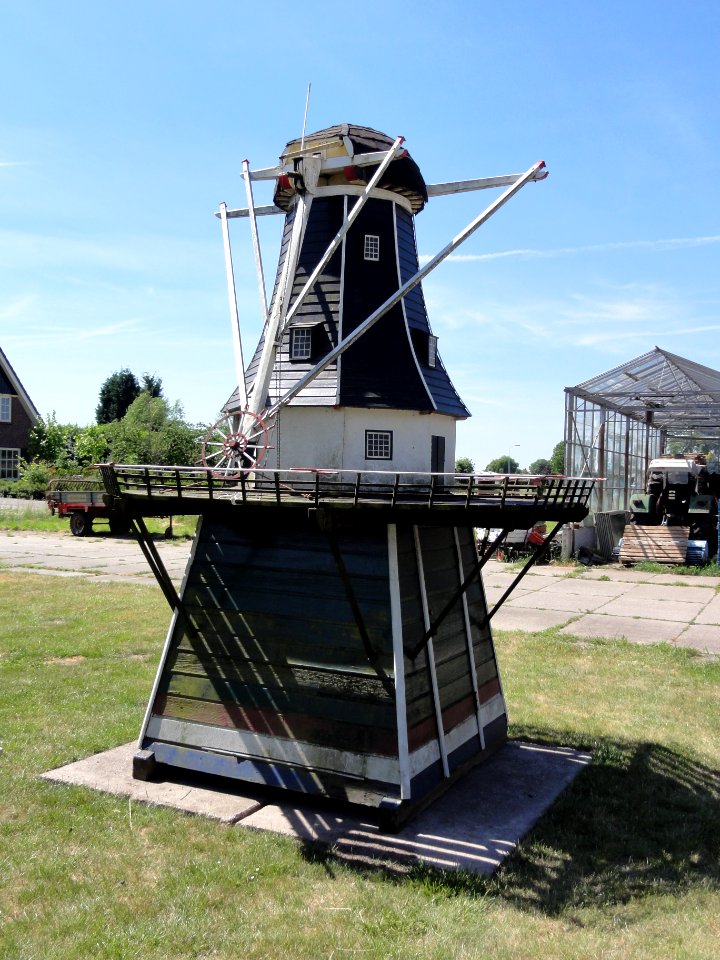 Huissen-Zand (Lingewaard) windmolenmodel