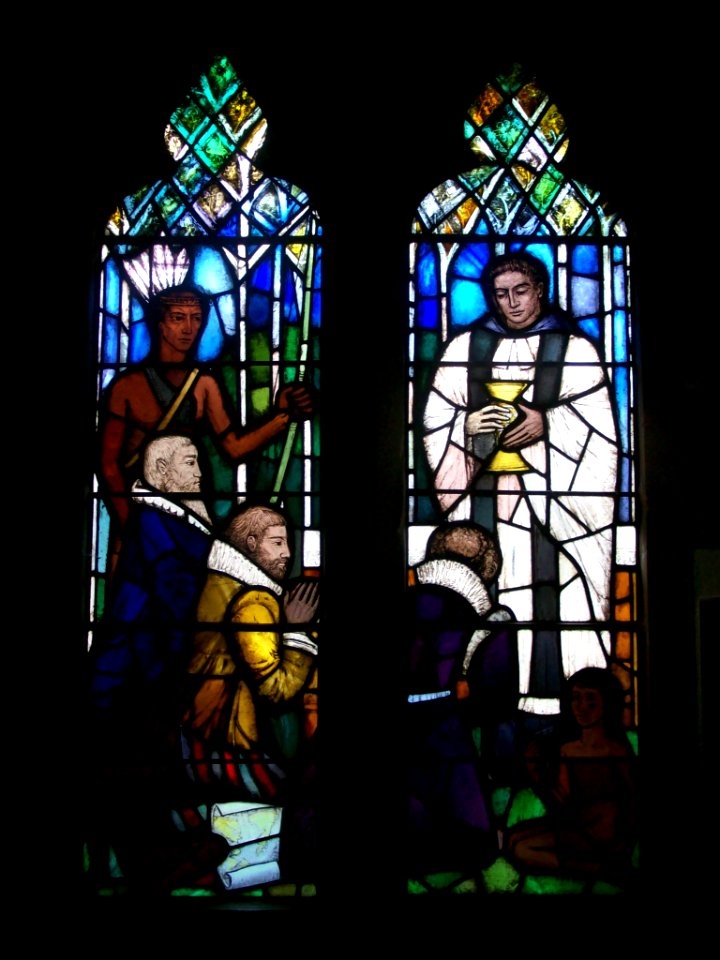 Hunt memorial window, All Saints, Heathfield