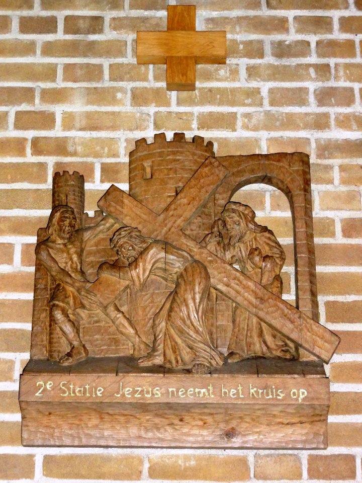Huissen (Lingewaard) RK kerk kruisweg statie 02