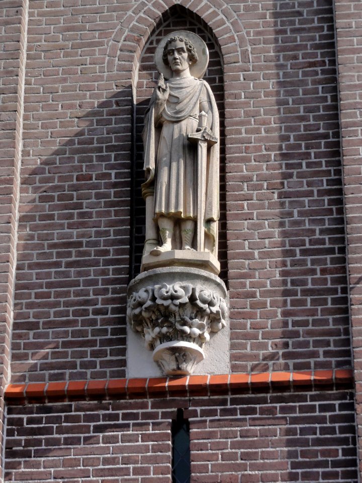 Huisseling Rijksmonument 32396 St.Eligiusbeeld, onderdeel kerk Hamstraat 1