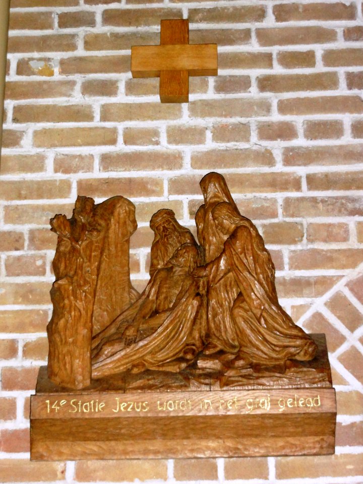 Huissen (Lingewaard) RK kerk kruisweg statie 14