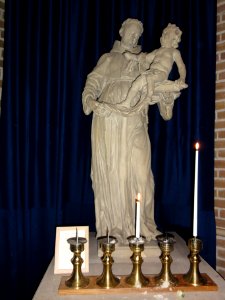 Huissen (Lingewaard) RK kerk, Antonius van Padua, gered uit verwoeste kerk