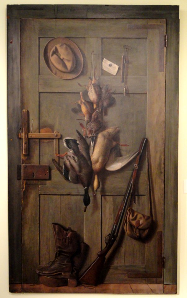 Hunter's Cabin Door, Richard Labarre Goodwin, c. 1890 - Museum of Fine Arts, Springfield, MA - DSC03910