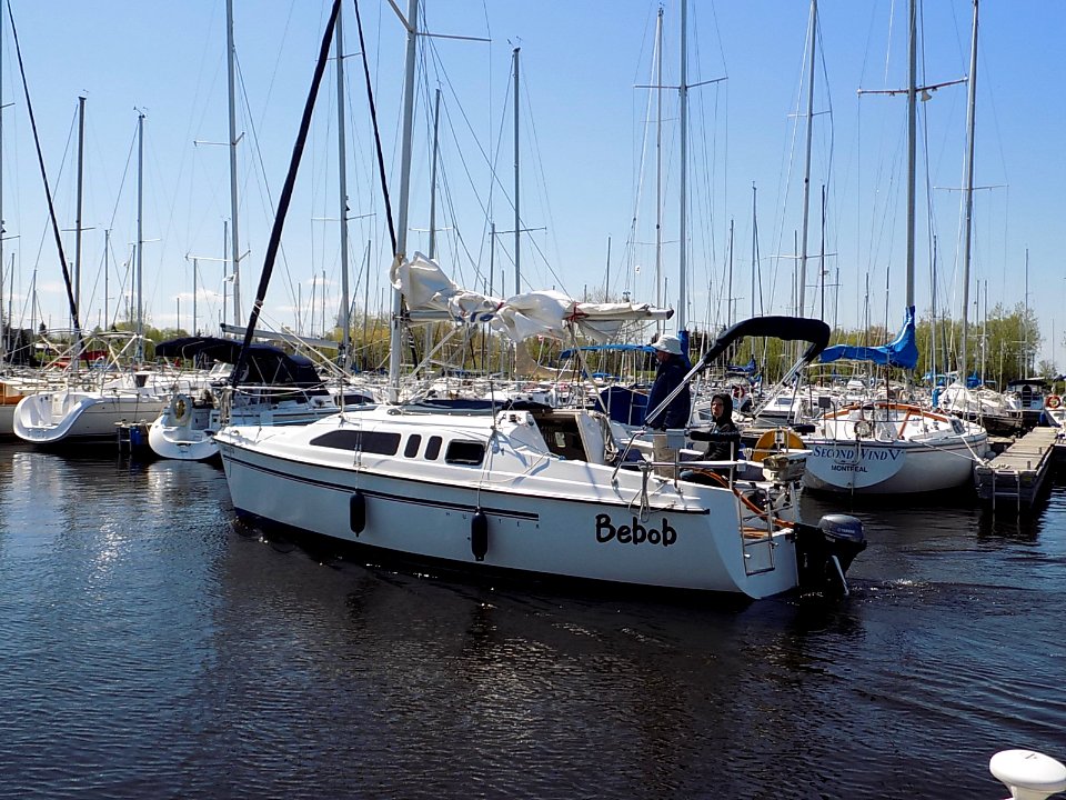 Hunter 26 sailboat Bebob 2504
