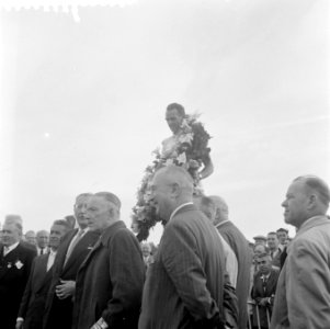 Huldiging van de wereldkampioen bij de professionals Rik van Steenbergen, Bestanddeelnr 908-8787