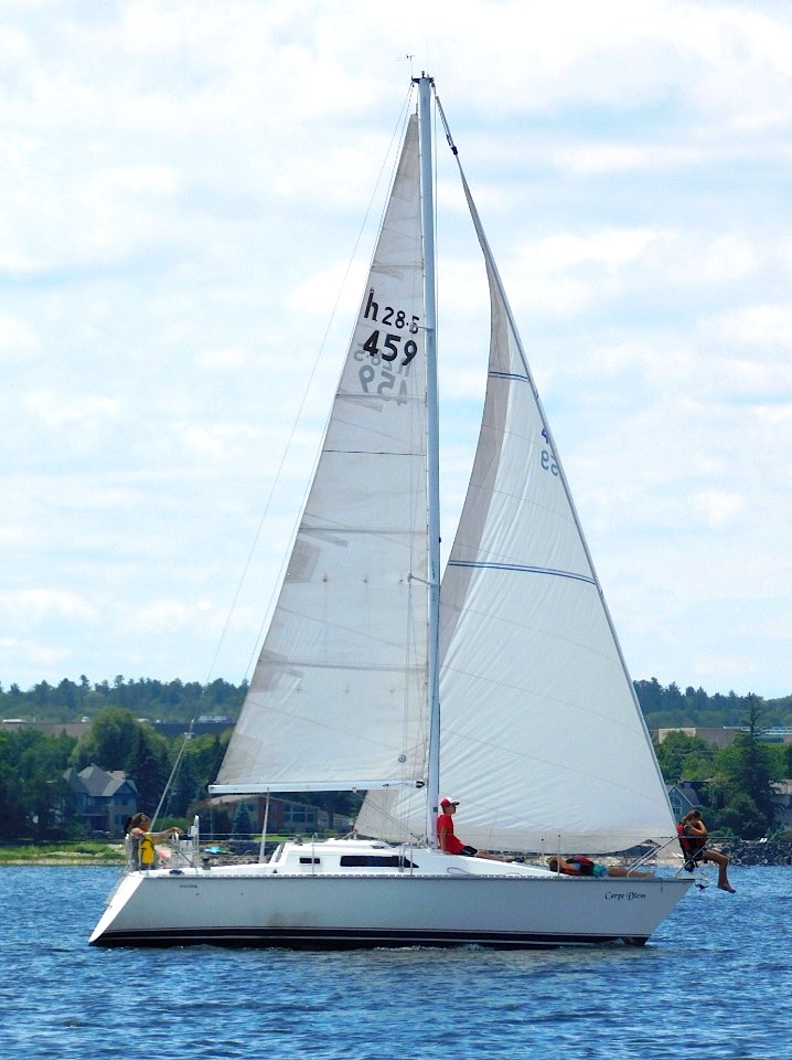 Hunter 28.5 sailboat Carpe Diem 4830