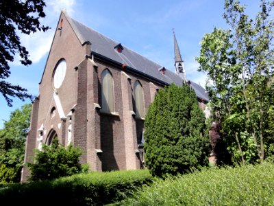 Huissen (Lingewaard) kapel Dominicanenklooster, van opzij