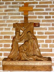 Huissen (Lingewaard) RK kerk kruisweg statie 13
