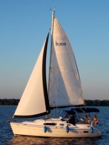 Hunter 306 sailboat 2857
