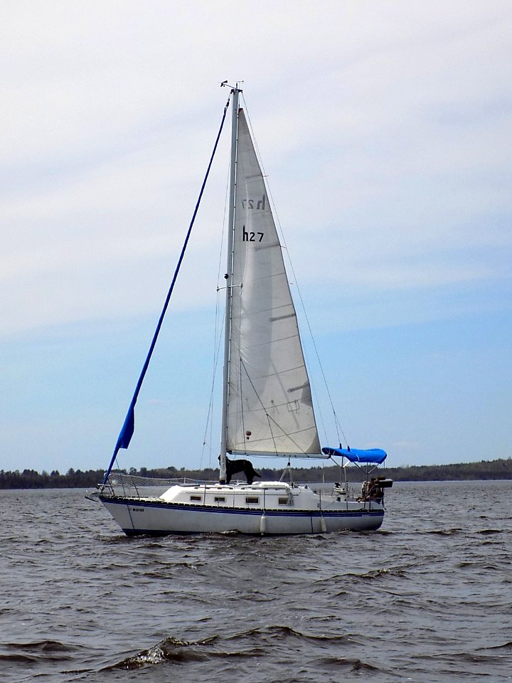 Hunter 27 sailboat 2454