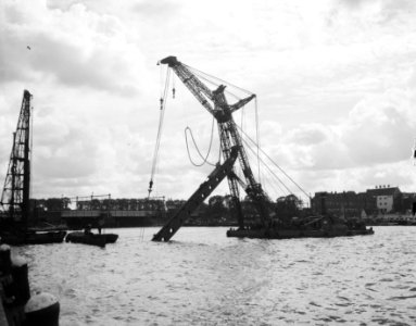 IJ-tunnelbouw aangetast, Bestanddeelnr 908-6678
