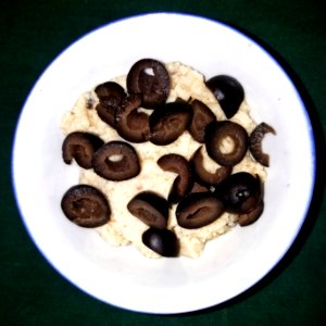 Hummus with black olives - Arlington, MA