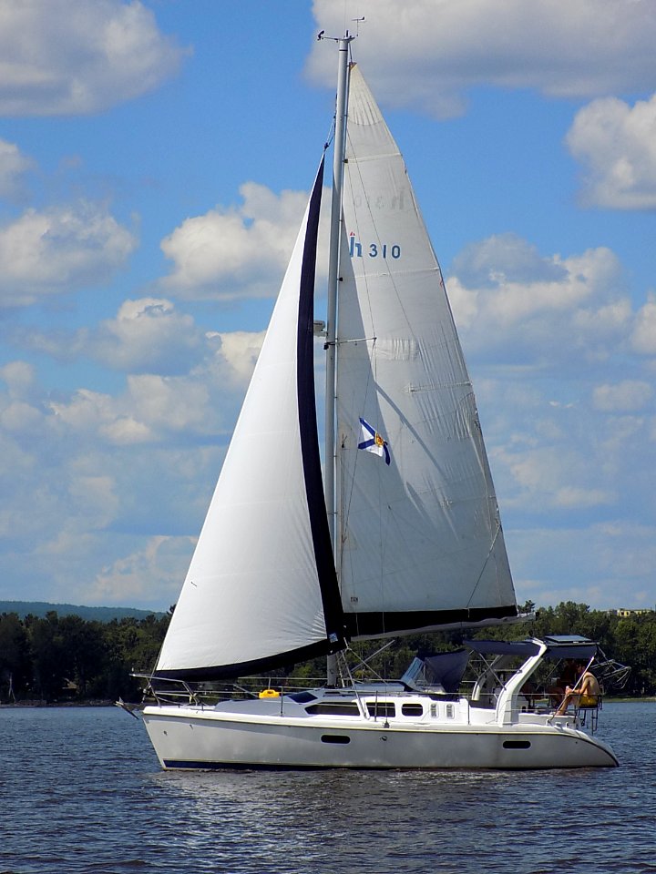 Hunter 310 sailboat 3384