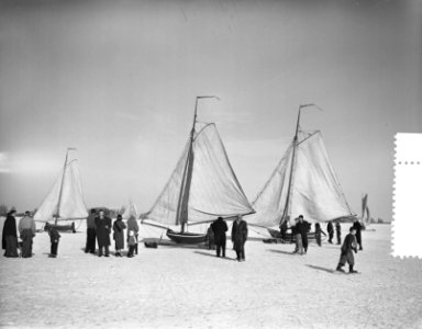 IJszeilen op Gouwzee Monnickendam, Bestanddeelnr 907-5856