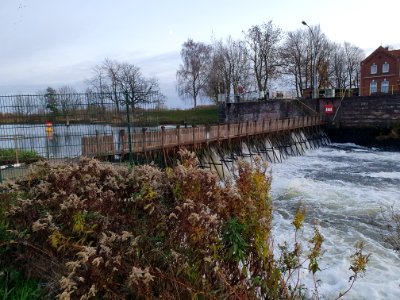 Ilmenau Nadelwehr & Schleuse Fahrenholz Elbmarsch Gemeinde Drage Landkreis Harburg 3