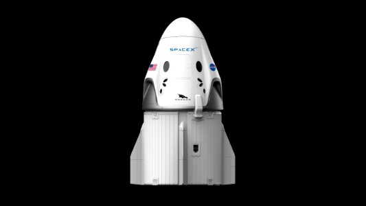 Illustration of Crew Dragon (KSC-20200429-PH-SPX01 0001)