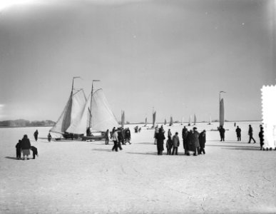 IJszeilen op Gouwzee Monnickendam, Bestanddeelnr 907-5853