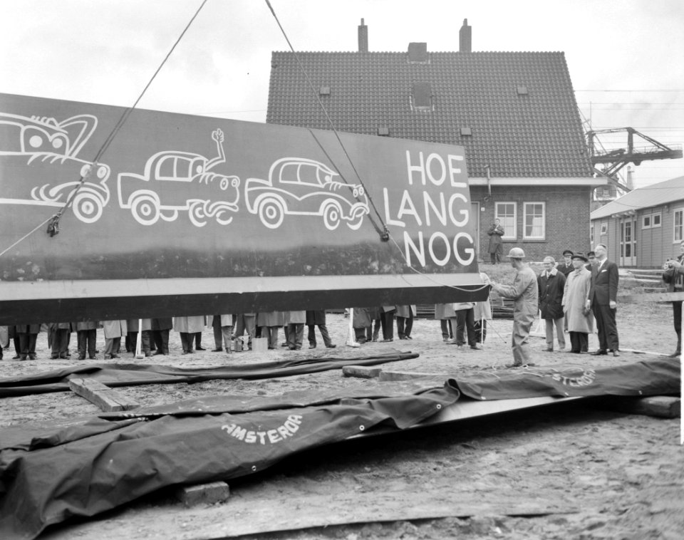 IJ-tunnelbouw (snijrand van de caisson), Bestanddeelnr 914-0970
