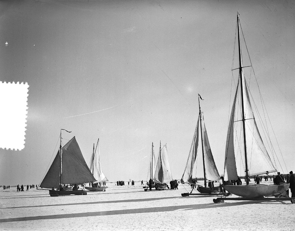 IJszeilen op Gouwzee Monnickendam, Bestanddeelnr 907-5855