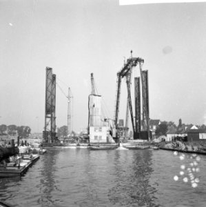 IJ-tunnel in aanbouw, bouw IJ-tunnel, Bestanddeelnr 918-2740