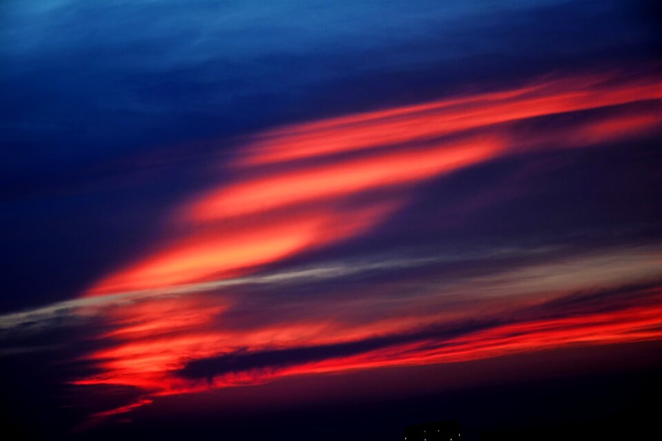 Clouds landscape nature