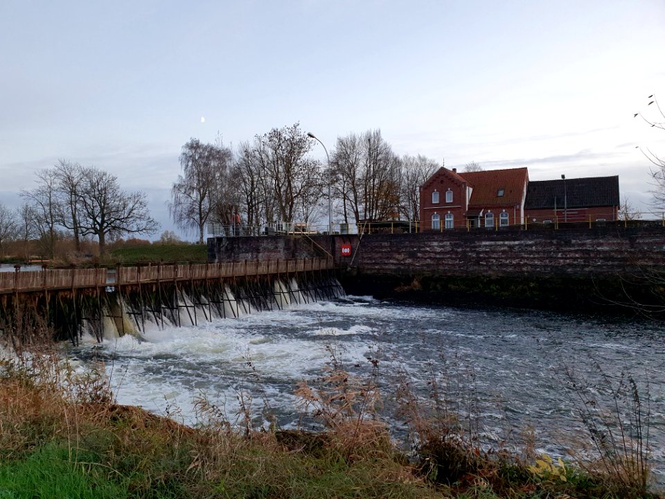 Ilmenau Nadelwehr & Schleuse Fahrenholz Elbmarsch Gemeinde Drage Landkreis Harburg 4