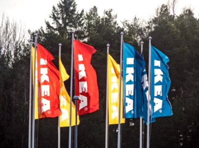 Ikea flags Raisio Nov 2018