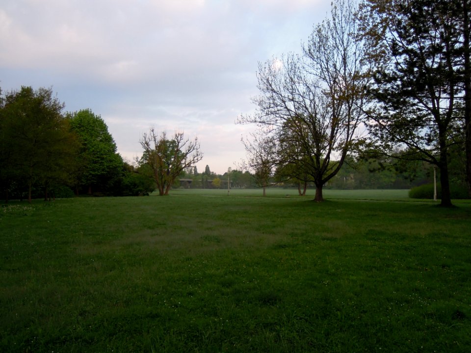 Im agra-Park Ende April 2018