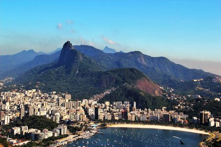 Corcovado view from sugarloaf outlook