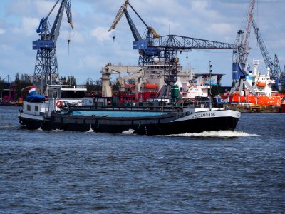 IJsselmonde (ship, 1962) ENI 03310459, IJ, Port of Amsterdam