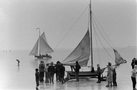IJszeilen op de Gouwzee bij Monnickendam, Bestanddeelnr 912-0271