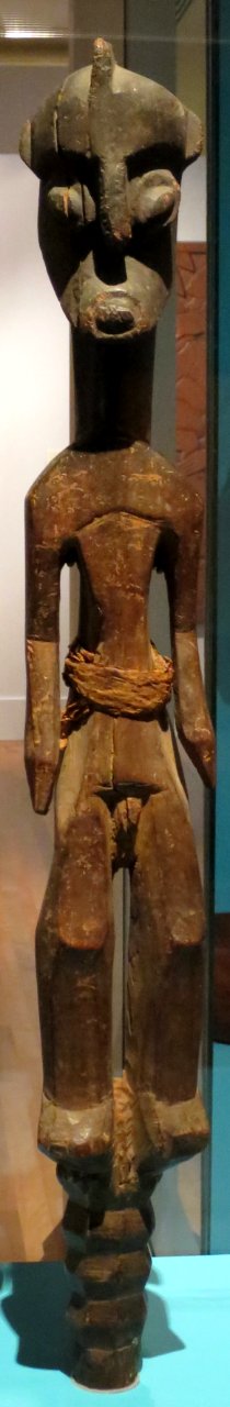 Image surmounting a post, Hawaiian, Honolulu Museum of Art, accession 351.1