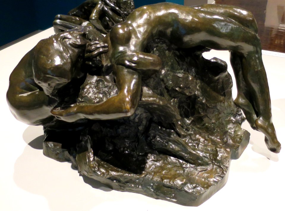 Illusions Received by Earth (The Fallen Angel) by Auguste Rodin, Musée Rodin cast 1 of 8