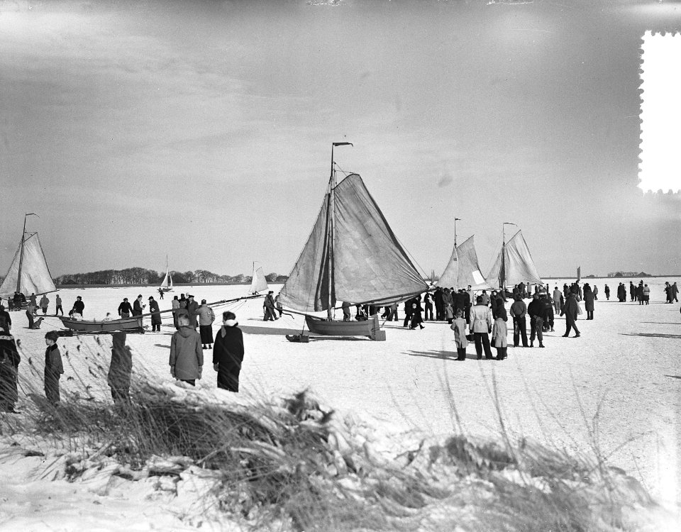 IJszeilen op Gouwzee Monnickendam, Bestanddeelnr 907-5852