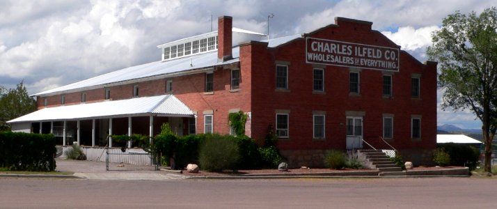 Ilfeld warehouse (Magdalena NM) from E 1