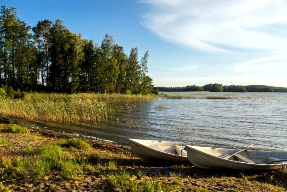 Ilmoilanselkä at Lautsia, evening