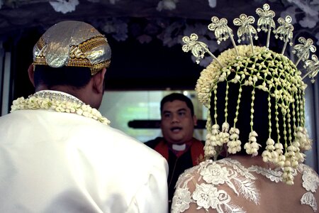 Priest traditional indonesian