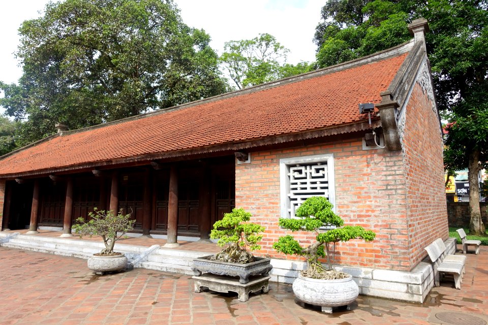 Imperial Academy building - Temple of Literature, Hanoi - DSC04658