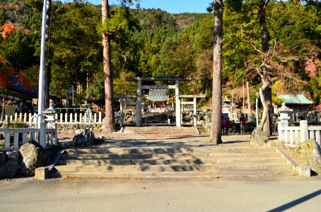 Ikagu-jinja, entrance