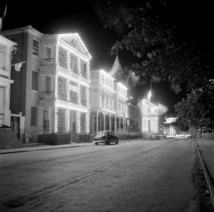 Illuminatie aan de Waterkant in Paramaribo, Bestanddeelnr 252-4736