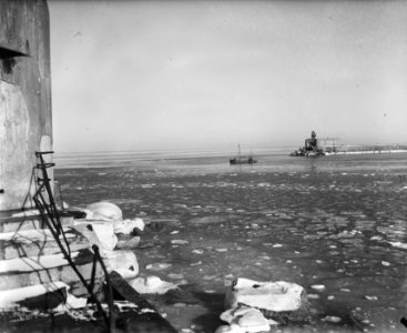 Ijsschotsen voor de kust IJmuiden, Bestanddeelnr 902-0516