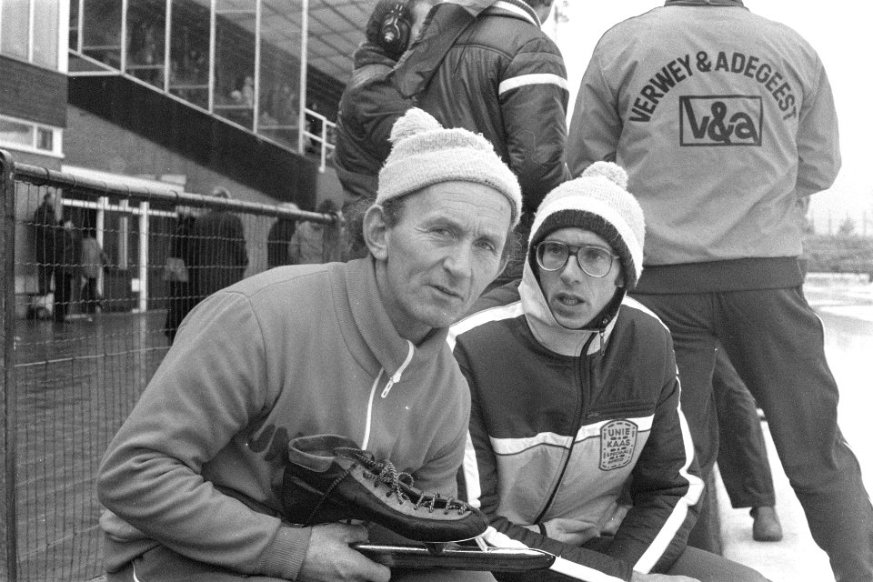 IJsselcup in Deventer nieuw heren trainersduo, links Egbert van 't Oever, recht, Bestanddeelnr 929-4457