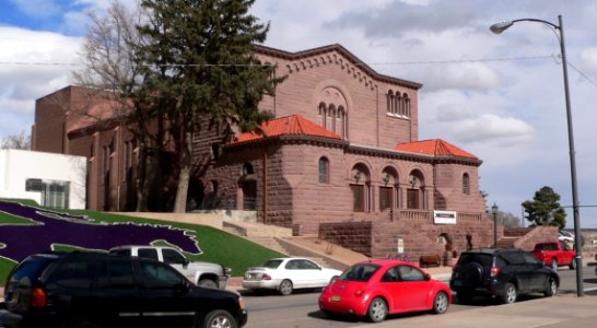 Ilfeld Auditorium (Las Vegas, NM) from W 1